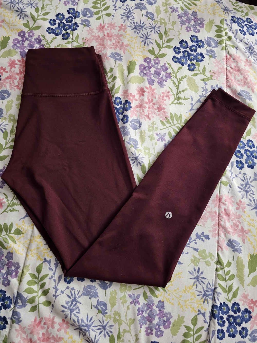 lululemon athletica Women's High-Rise Burgundy Leggings